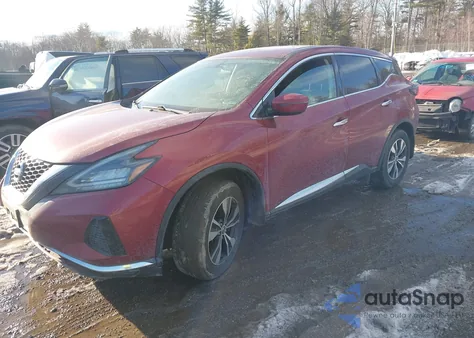 2019 Nissan Murano S z USA, uszkodzony, nr VIN 5N1AZ2MS5KN162385